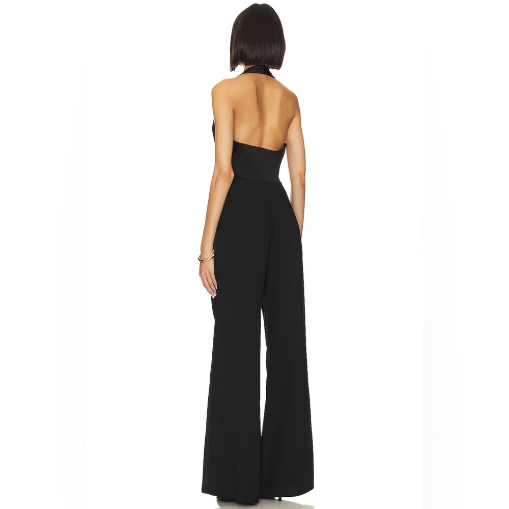 Amanda Uprichard Isadore Satin Jumpsuit - Picture 5 of 5